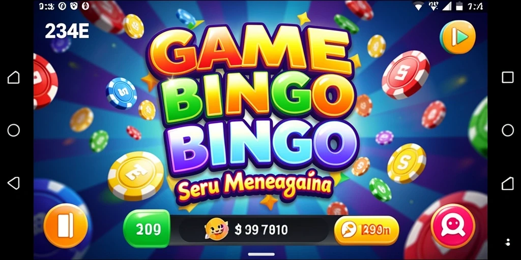 Screenshot gameplay Bingo menampilkan suasana seru dan kompetitif.