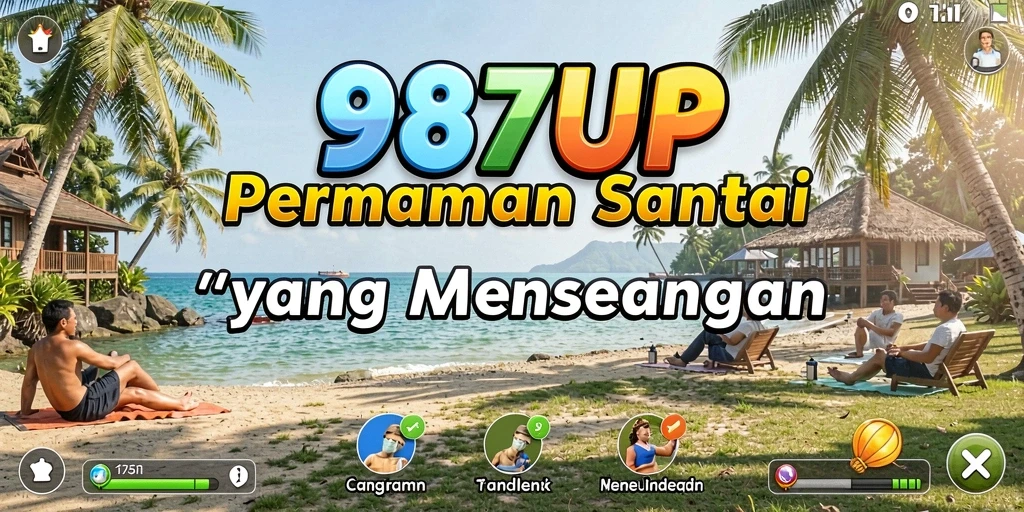 Tampilan gameplay 987UP yang penuh warna dan menarik.