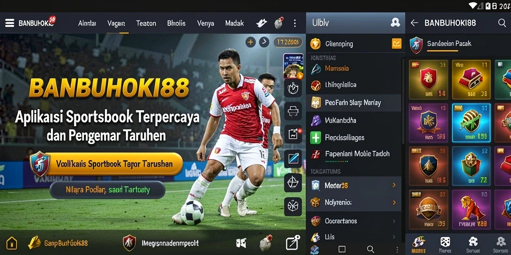 Tampilan gameplay taruhan olahraga di BANBUHOKI88 yang menarik.