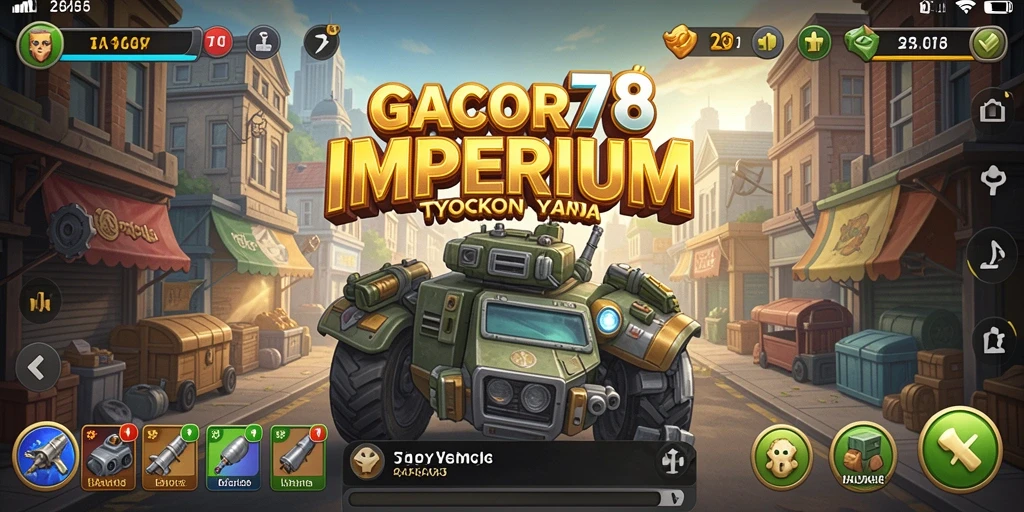 Screenshot utama GACOR78 menampilkan pengalaman gameplay Tycoon yang mendebarkan.