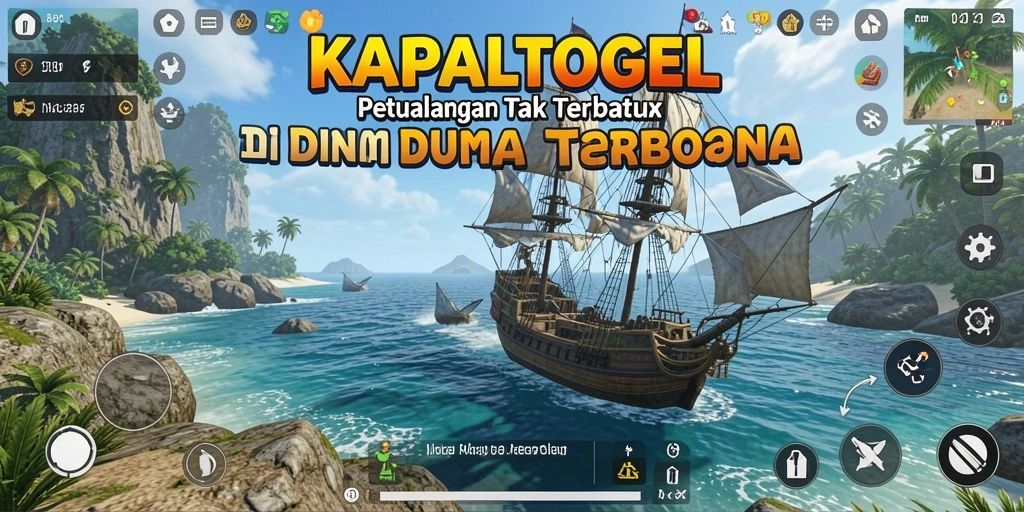 Tampilan gameplay KAPALTOGEL yang menakjubkan dan interaktif.