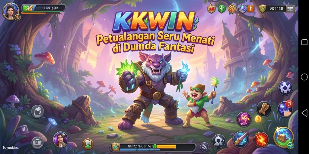 Tampilan gameplay <strong>KKWIN</strong> yang menakjubkan dalam petualangan yang penuh tantangan.