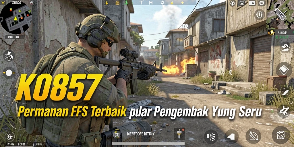 Tangkapan layar menampilkan aksi intens dalam gameplay KO857 yang mendebarkan.