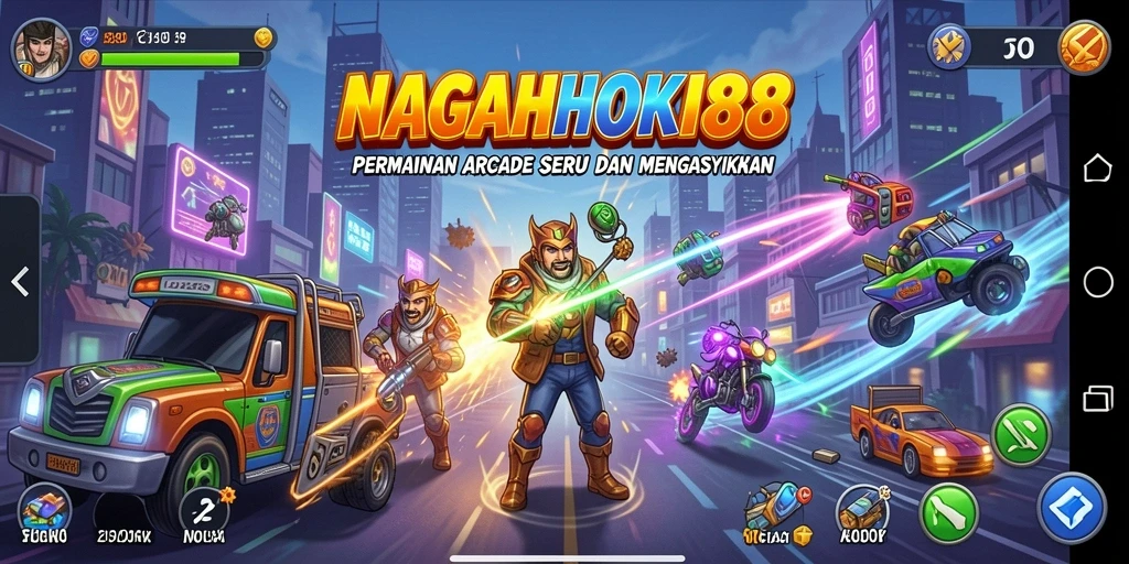 Tampilan gameplay seru dari NAGAHOKI88 yang menampilkan aksi cepat.