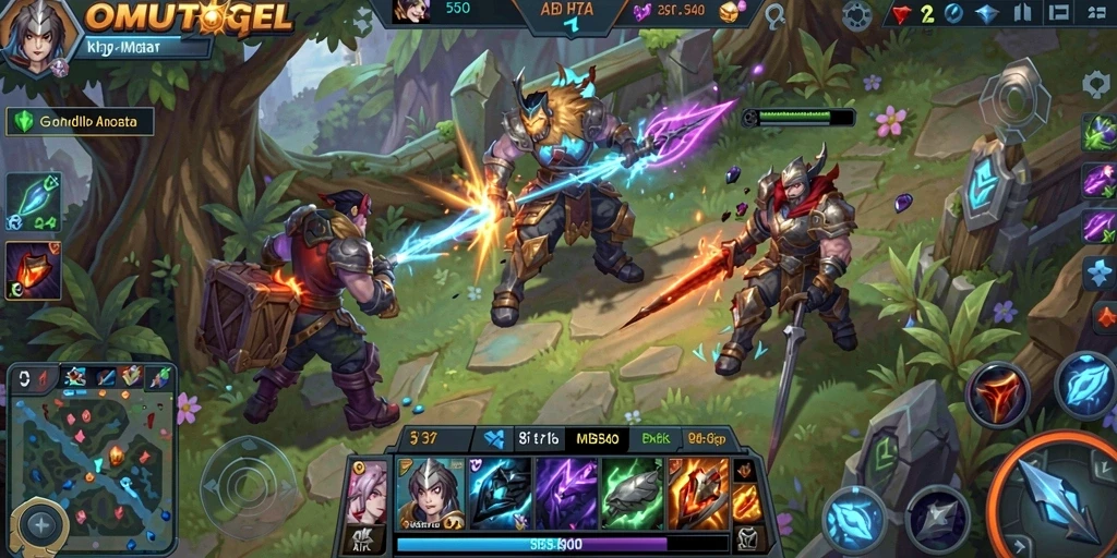Gameplay menarik dan intens dari OMUTOGEL yang penuh strategi.
