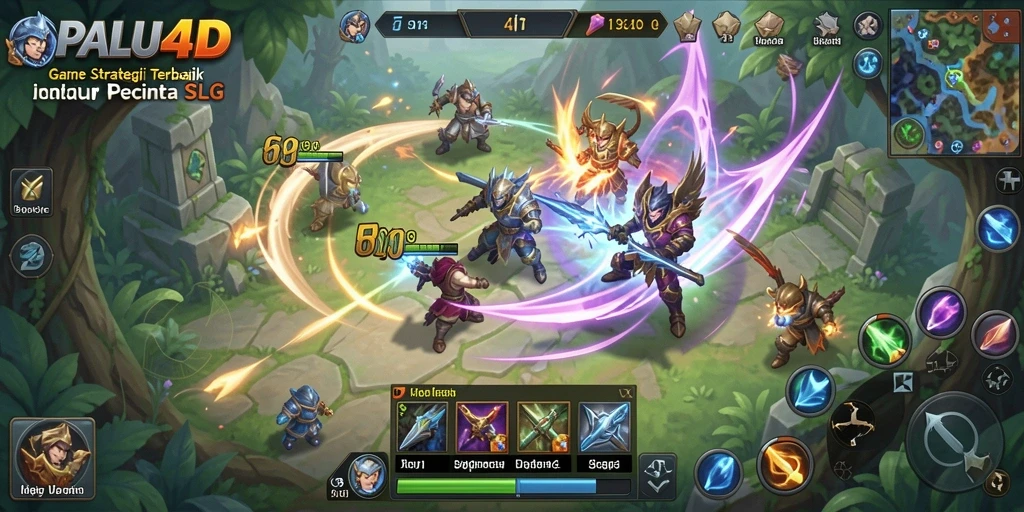 Tampilan gameplay PALU4D yang epik dan menakjubkan.