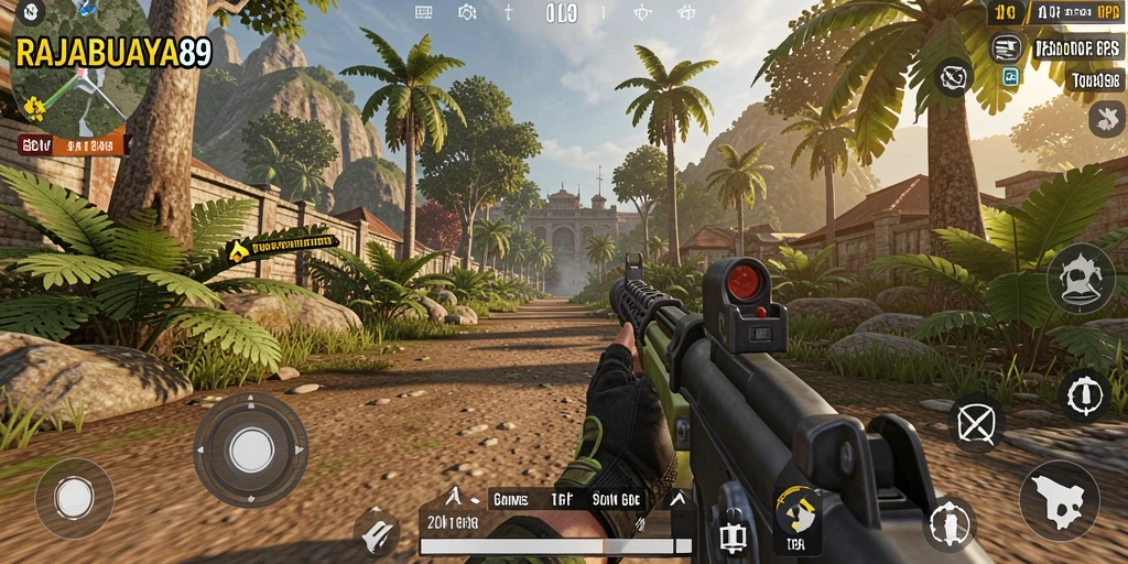 Gameplay seru RAJABUAYA89 menampilkan aksi pertempuran yang mendebarkan.