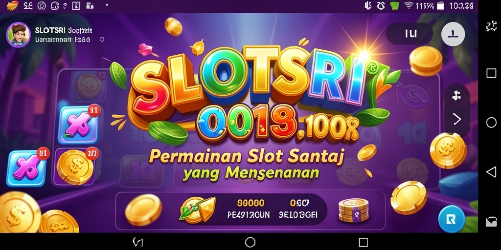 Tampilan menarik dari gameplay SLOTSRI yang mengesankan.