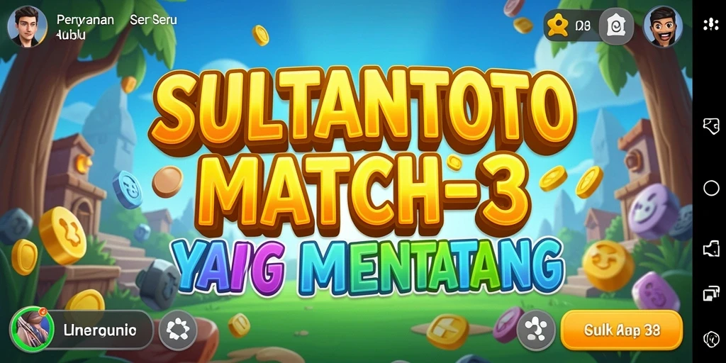 Tampilan gameplay SULTANTOTO yang seru dalam kategori Match-3.