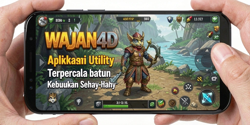 Screenshot WAJAN4D menunjukkan antarmuka user-friendly dan fitur-fitur canggih.