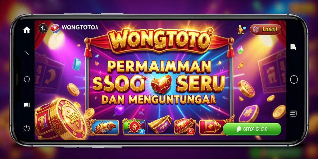 Tampilan screenshot utama WONGTOTO menampilkan gameplay yang seru dan menarik.